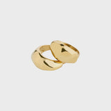 PILGRIM DUNE 2 IN 1 RING SET (GOLD) Jewelry PILGRIM 