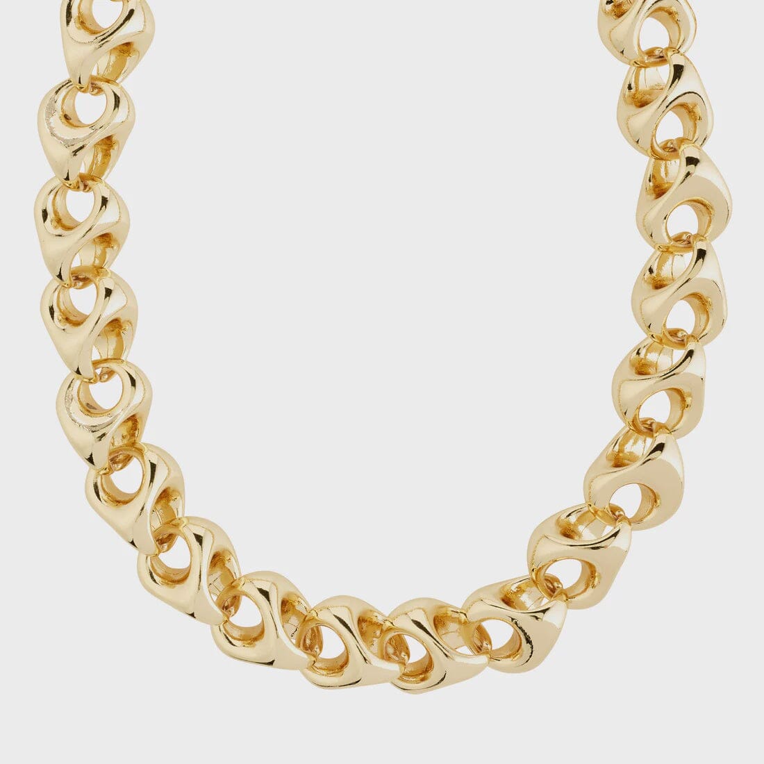 PILGRIM DUNE GOLD CHUNKY NECKLACE Jewelry PILGRIM 