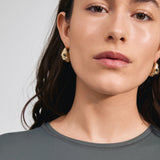 PILGRIM ULTRA CHUNKY GOLD EARRINGS Jewelry PILGRIM 