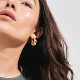 PILGRIM ULTRA CHUNKY GOLD EARRINGS Jewelry PILGRIM 