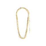 PILGRIM CONNECT GOLD MULTI STRAND NECKLACE Jewelry PILGRIM 