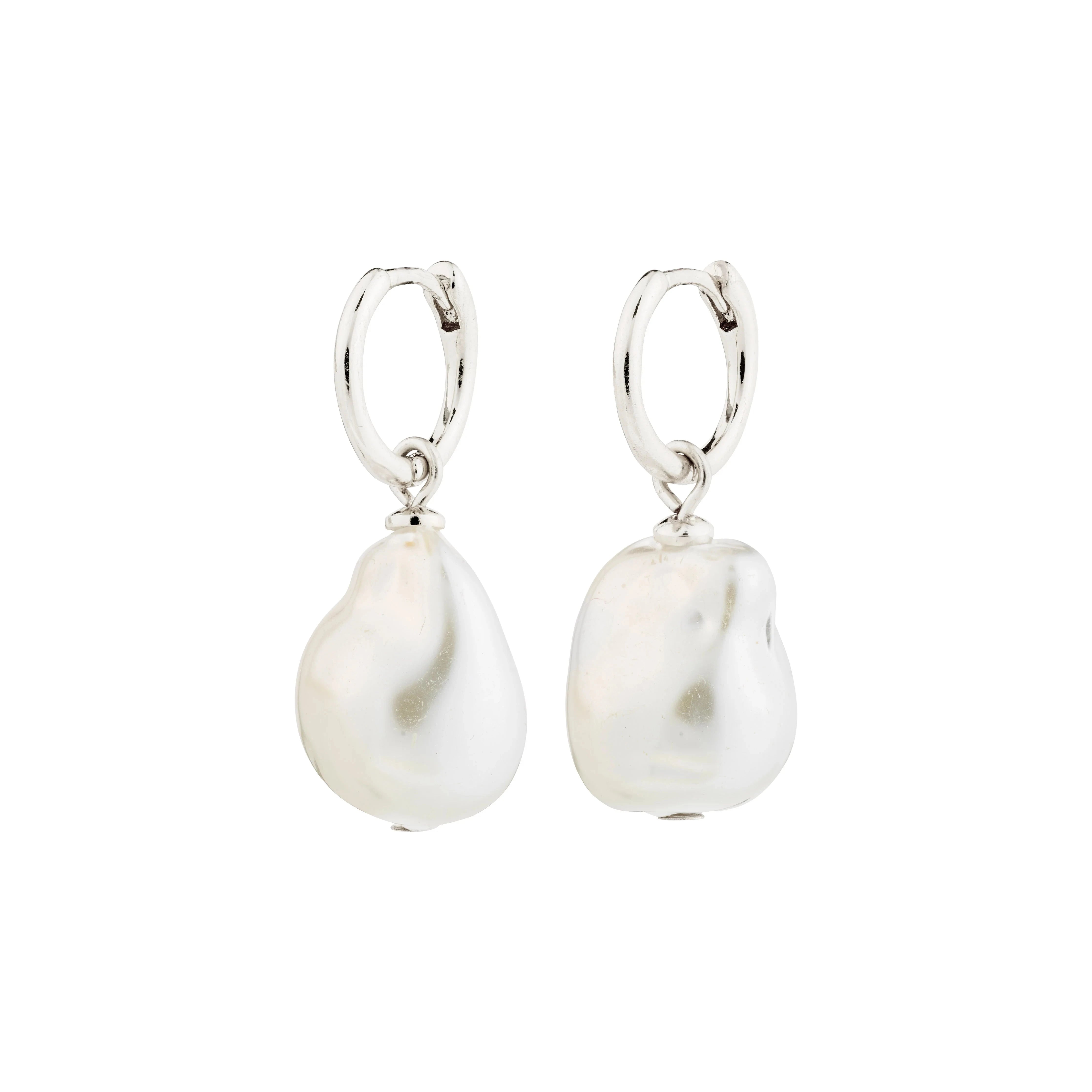 PILGRIM SKY PEARL DROP EARRING (SILVER) Jewelry PILGRIM 