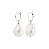 PILGRIM SKY PEARL DROP EARRING (SILVER) Jewelry PILGRIM 