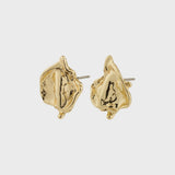 PILGRIM LAVENDER GOLD STUDS Jewelry PILGRIM 