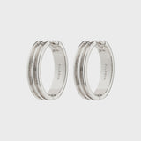 PILGRIM BENNETT SILVER HOOPS Jewelry PILGRIM 