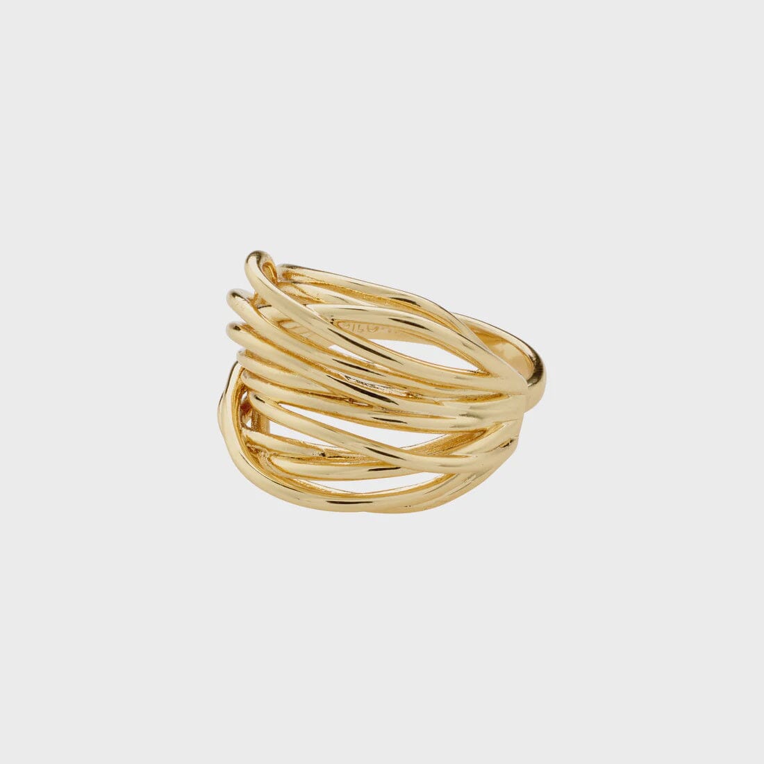 PAMELA GOLD LAYERED RING Jewelry PILGRIM 