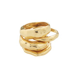 ASHER 4-IN-1 GOLD RING SET Jewelry PILGRIM 