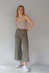 OLIVE STRETCH TWILL PANT PANT RD STYLE 