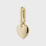 SMALL GOLD HEART CHARM Jewelry PILGRIM 