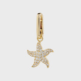 PILGRIM GOLD STARFISH CHARM Jewelry PILGRIM 