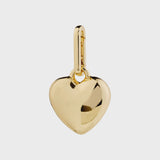 PILGRIM LARGE GOLD HEART CHARM Jewelry PILGRIM 