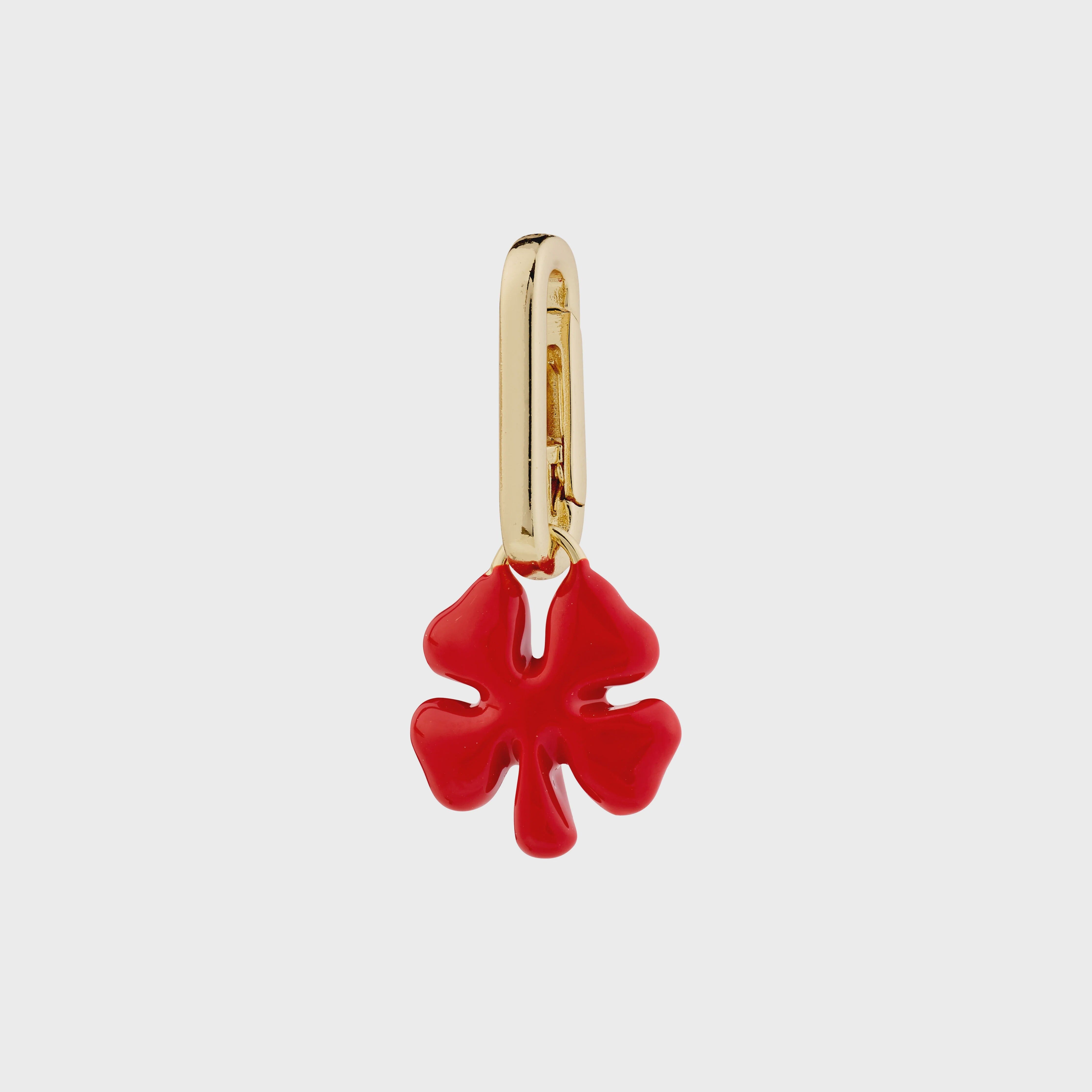 PILGRIM RED CLOVER CHARM Jewelry PILGRIM 