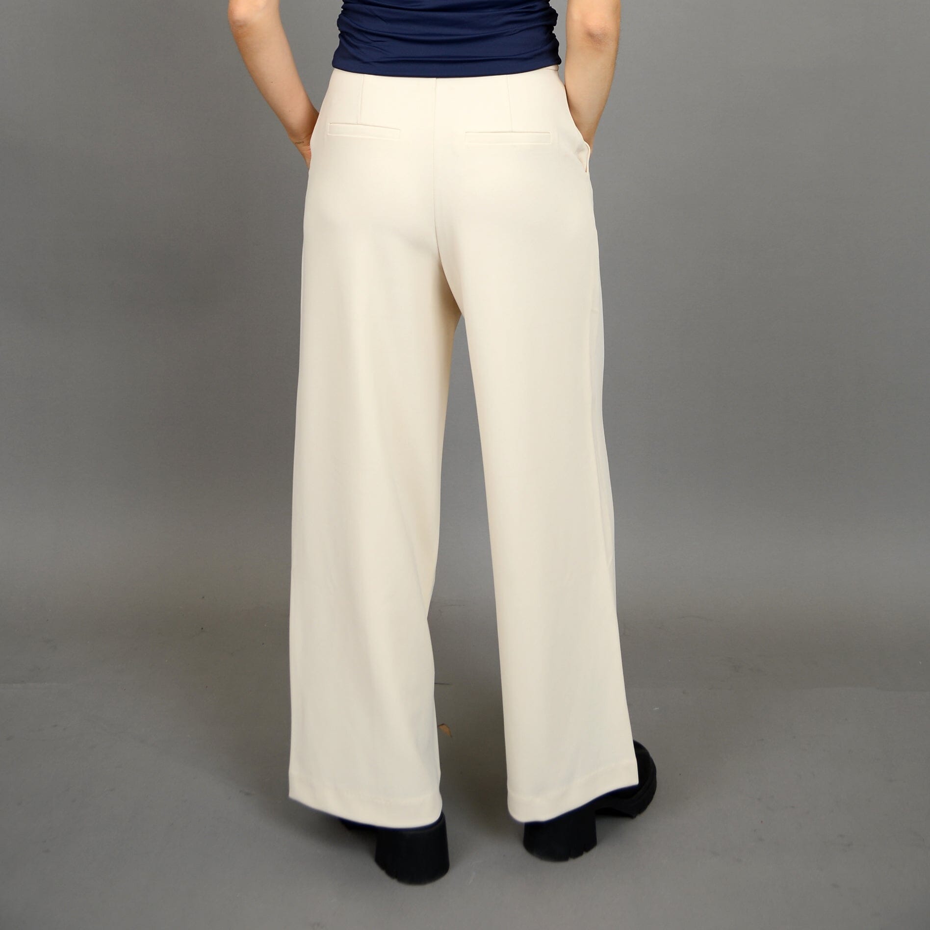 BONE PINTUCK OFFICE PANT PANT RD STYLE 