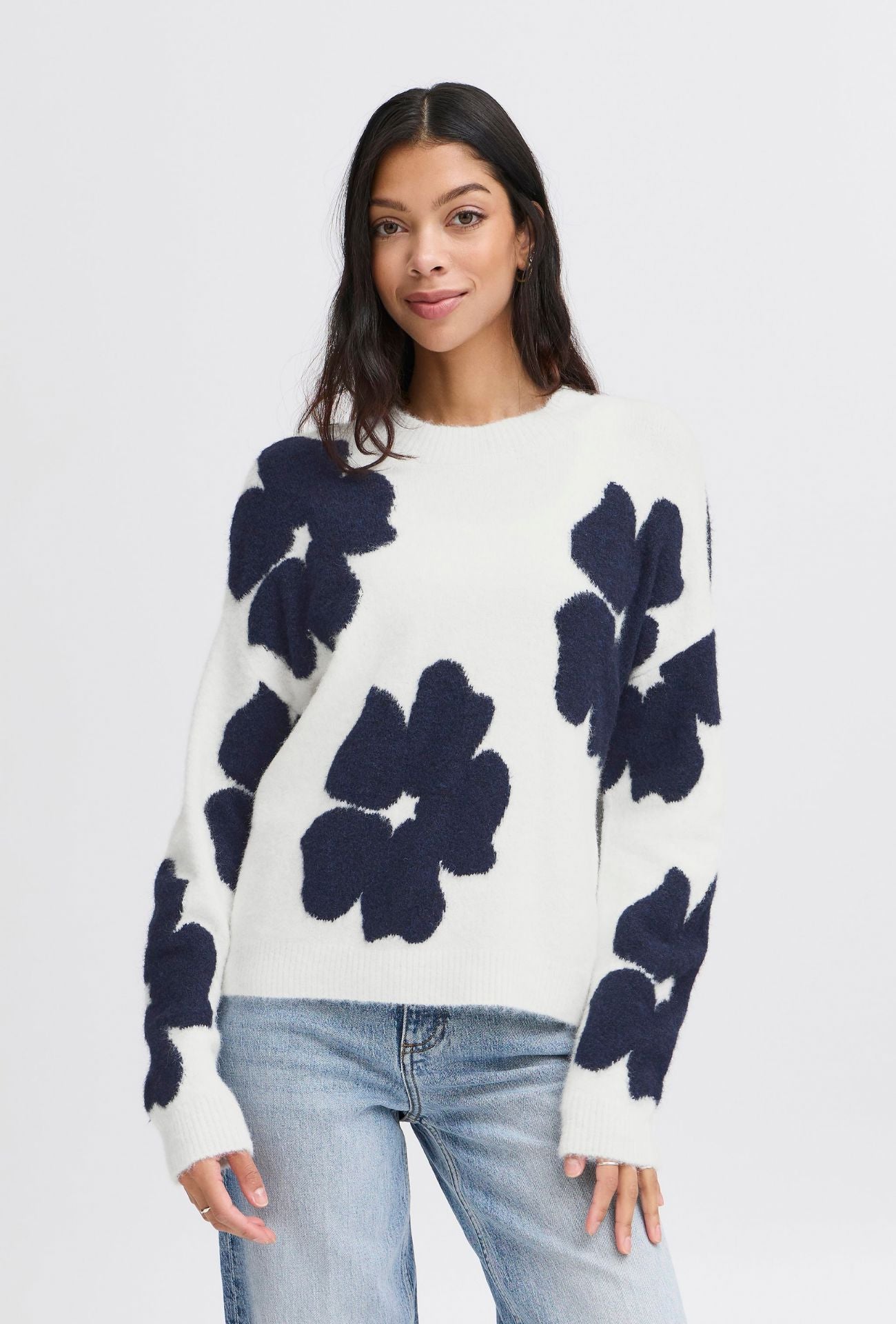 HUGH FLORAL SWEATER Sweater B YOUNG 