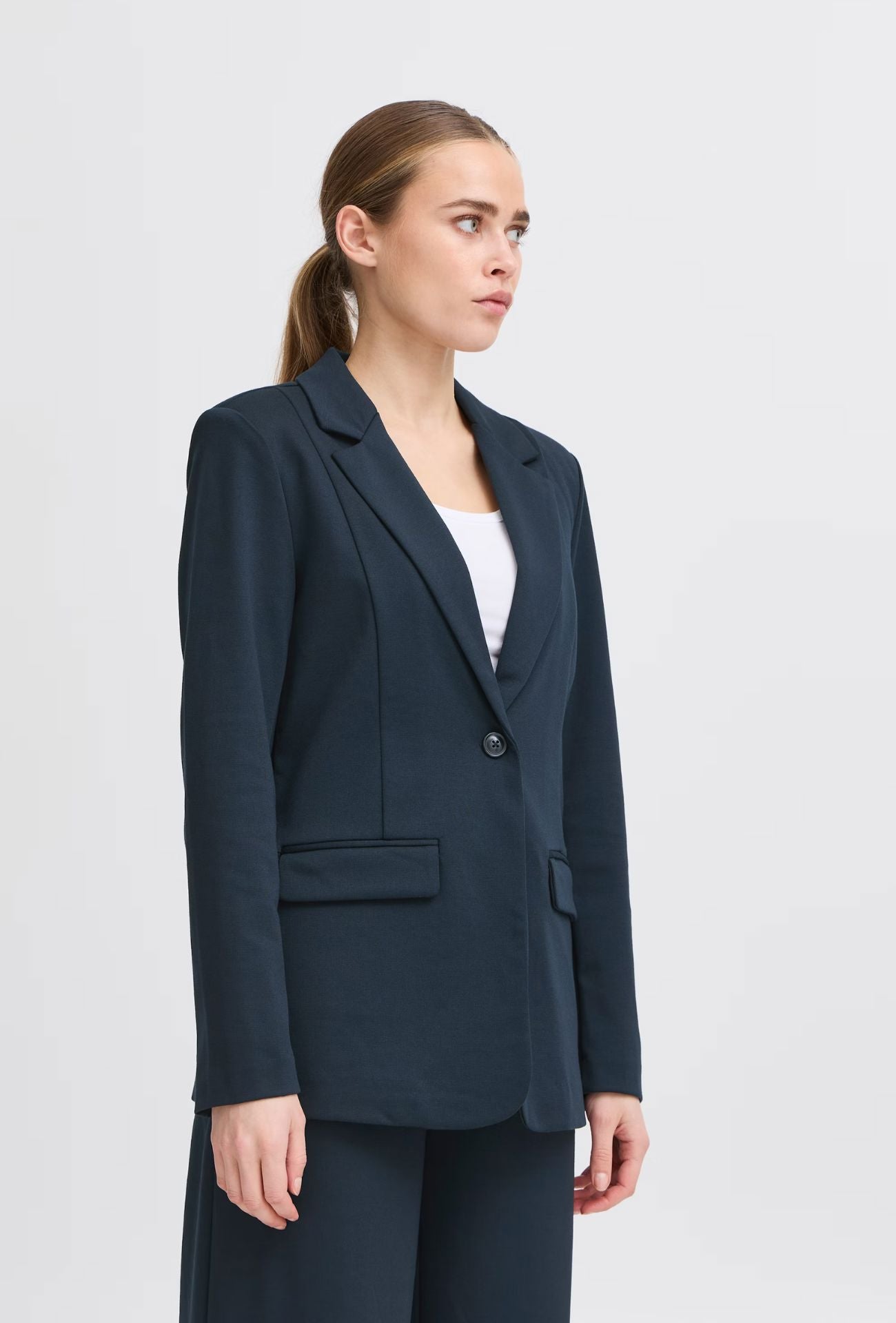 KATE OFFICE BLAZER (NAVY) Blazer ICHI 