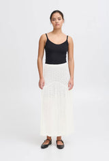 FESTIVAL SHEER LACE SKIRT (CREAM) Skirt ICHI 