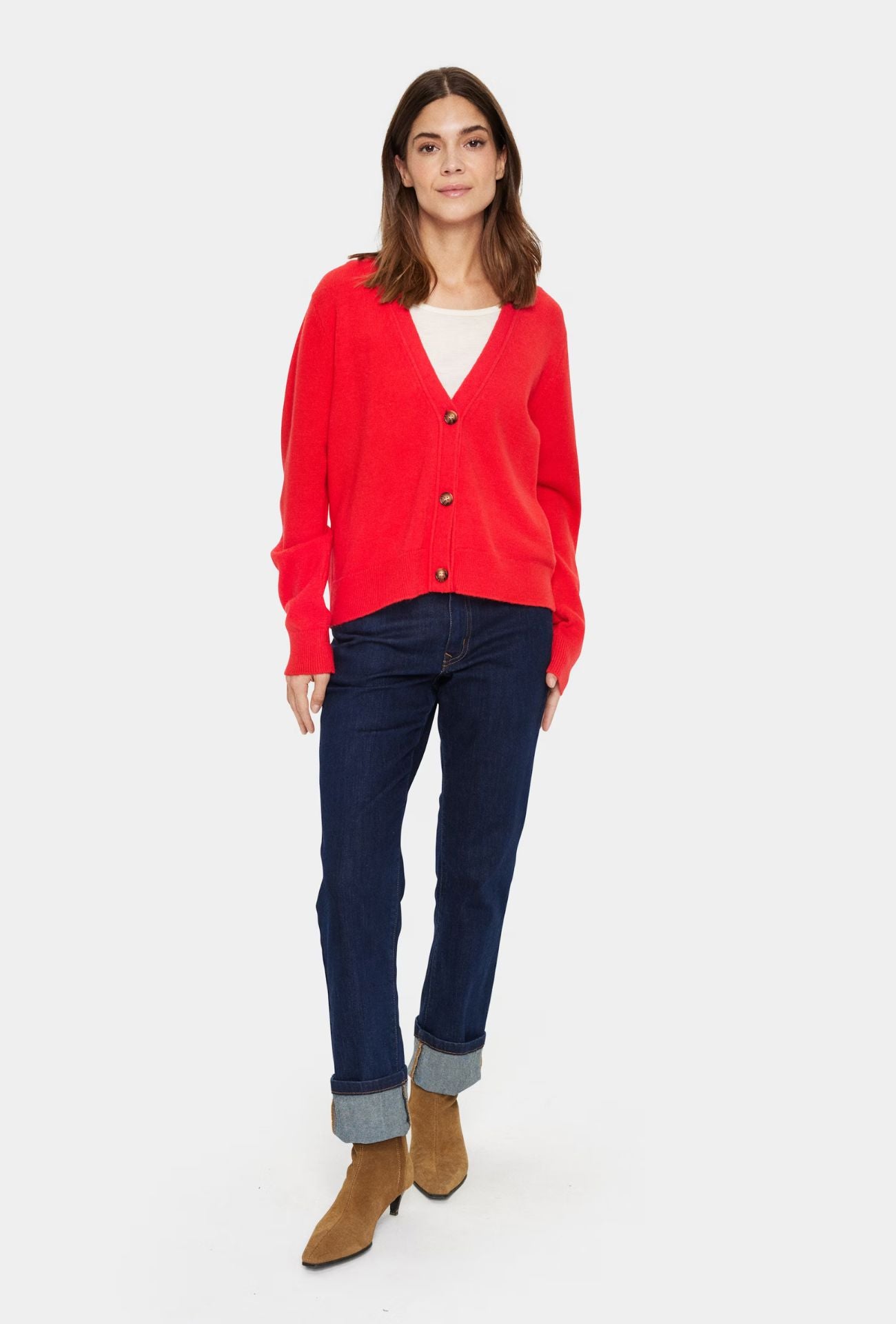 NOEL SCARLET CARDIGAN Cardigan saint tropez 