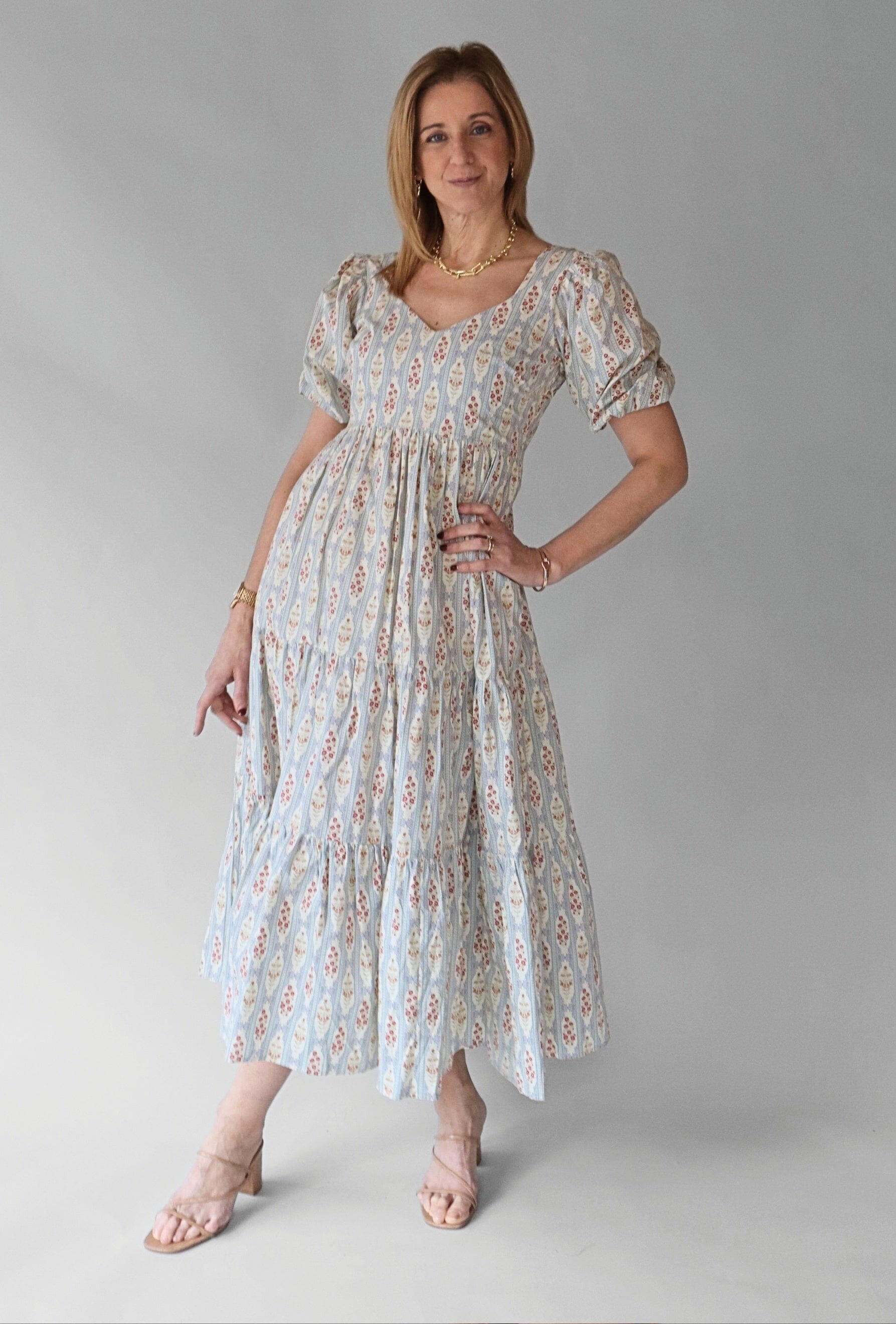 VINTAGE INSPIRED MAXI DRESS Dress LA 