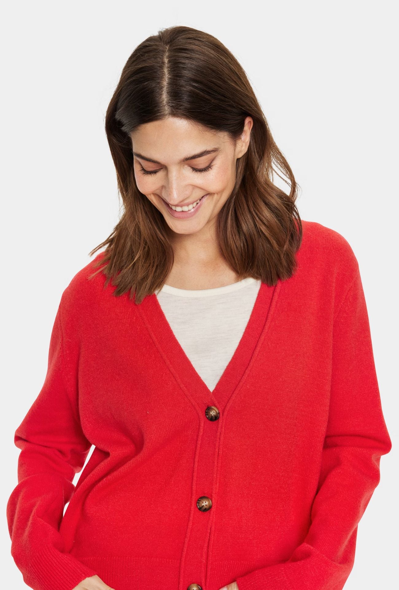 NOEL SCARLET CARDIGAN Cardigan saint tropez 