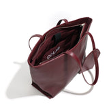 OVERSIZED TRAVEL TOTE (BURGUNDY) Accessories COLAB 