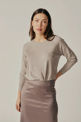 LORRAINE GREY ELEGANT SWEATER Sweater DELUC 