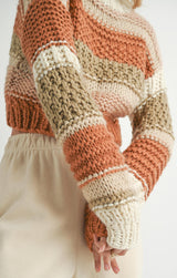 BUTTER PECAN CHUNKY SWEATER Sweater SADIE AND SAGE 