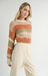 BUTTER PECAN CHUNKY SWEATER Sweater SADIE AND SAGE 