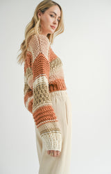 BUTTER PECAN CHUNKY SWEATER Sweater SADIE AND SAGE 