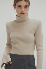 WRIST DETAIL TURTLENECK Top CRESCENT 