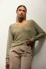 EUCALYPTUS ELEVATED SWEATER Sweater CRESCENT 