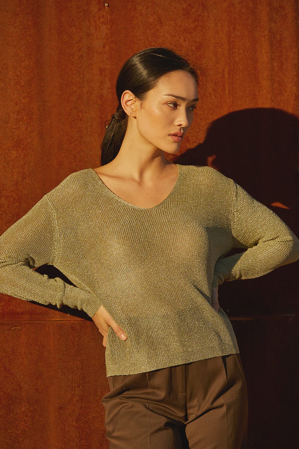 EUCALYPTUS ELEVATED SWEATER Sweater CRESCENT 