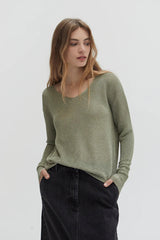 EUCALYPTUS ELEVATED SWEATER Sweater CRESCENT 