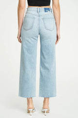 HIGH RISE WIDE ANKLE JEAN DENIM DAZE 