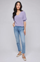 PHOEBE ORCHID KNIT TOP Sweater GENTLE FAWN 