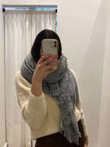 BEA LIGHT GREY SCARF Accessories ICHI 