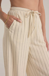 CORTEZ STRIPE LINEN PANT PANT z supply 