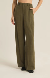 MICAH MOSS LINEN PANT PANT z supply 