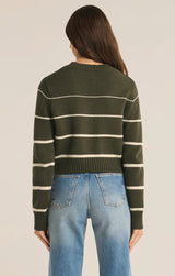 OLIVE MILAN STRIPE SWEATER Sweater z supply 