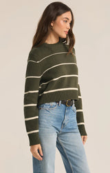 OLIVE MILAN STRIPE SWEATER Sweater z supply 