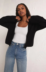 ESTELLE CARDIGAN (BLACK) Cardigan z supply 