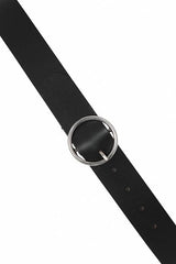 RACHEL BLACK LEATHER BELT Accessories ICHI 