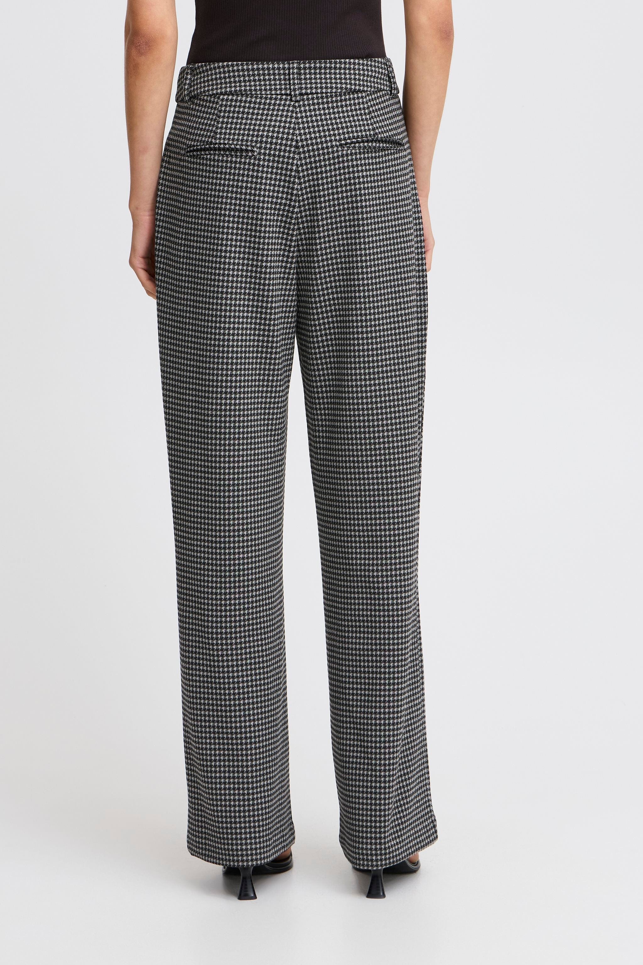 HOUNDSTOOTH TROUSER PANT ICHI 