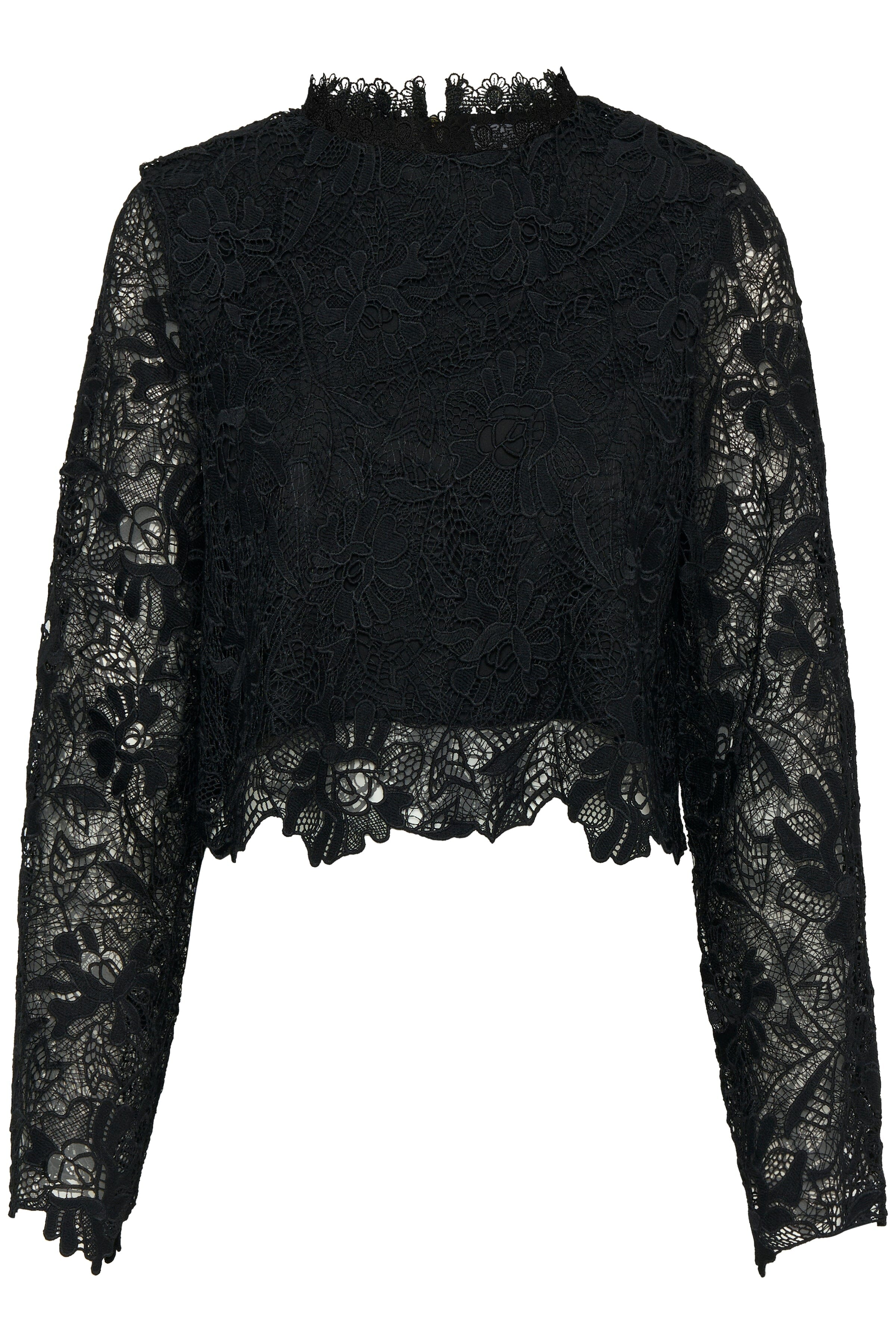 CROPPED LACE BLOUSE Top saint tropez 