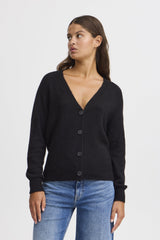 BLACK PREP CARDIGAN Cardigan ICHI 