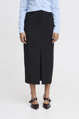 BLACK SUITING SKIRT Skirt ICHI 