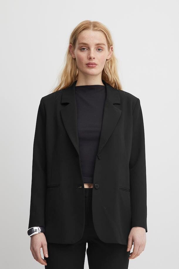 LEXI OVERSIZED BLAZER (BLACK) Blazer ICHI 