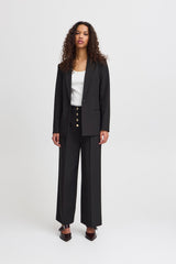 BLACK FITTED OFFICE BLAZER Blazer ICHI 