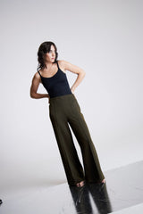 KATE JACQUARD PANT (VERDE) PANT ICHI 