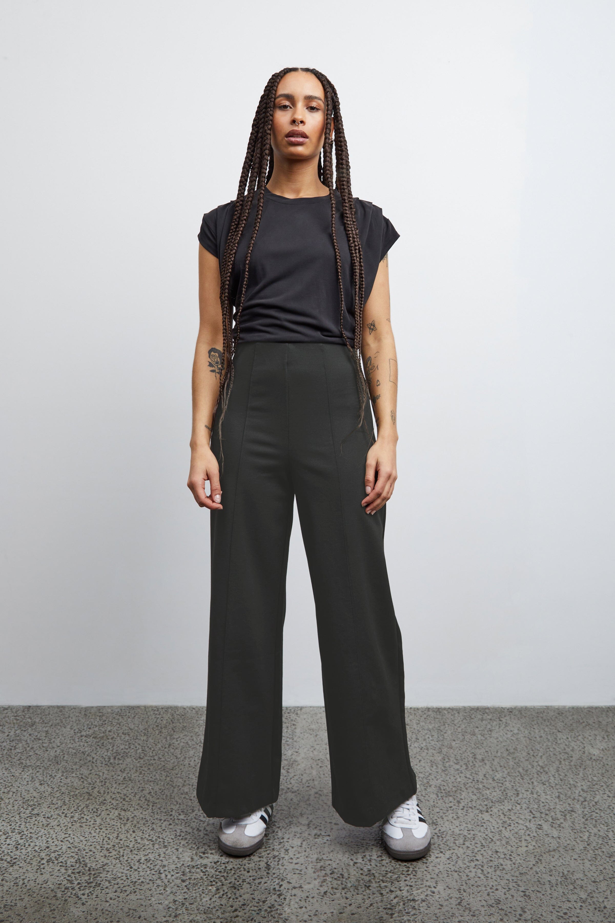 KATE BLACK CAMELEON PANT PANT ICHI 