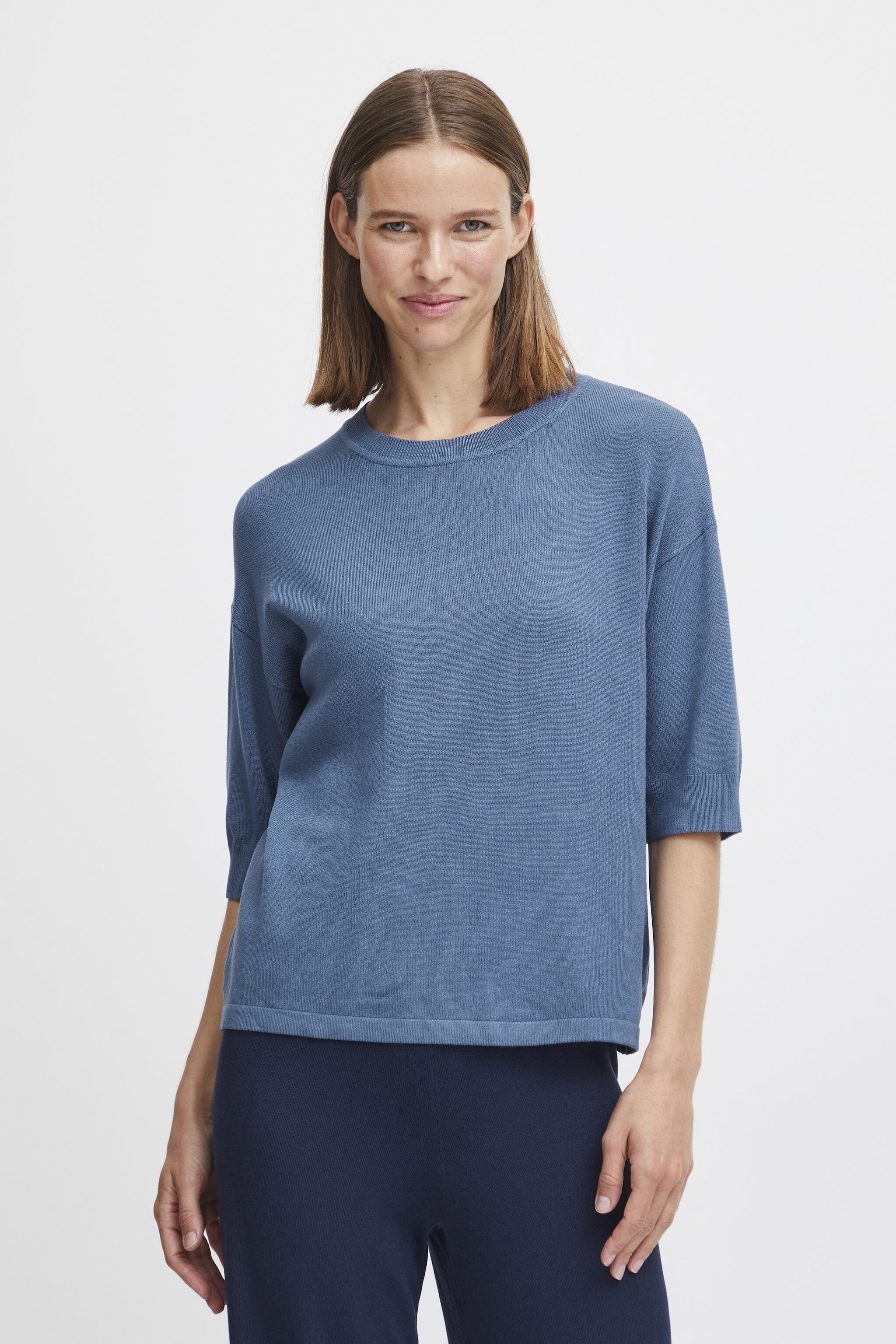 BLUE HORIZON KNIT TOP Top B YOUNG 